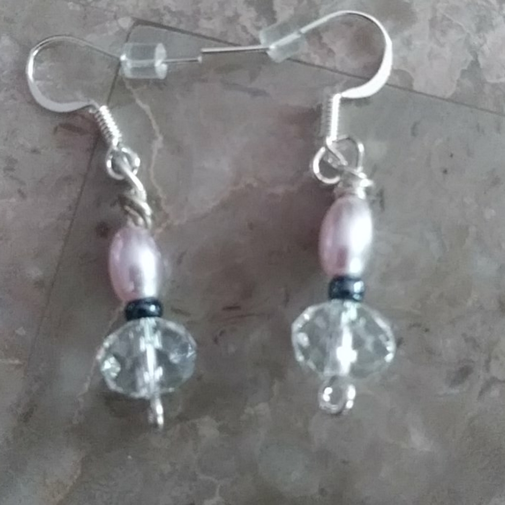 NWOT Handmade beaded earrings...3 Pairs 16.00...must buy 3 Pairs